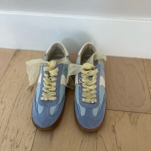 Dolce Vita Baby Blue and Yellow Sneakers